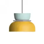 Color block nordic pendant light