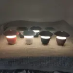 Cordlessglow kabellose tischlampe led modern dimmbar tragbar xlumina