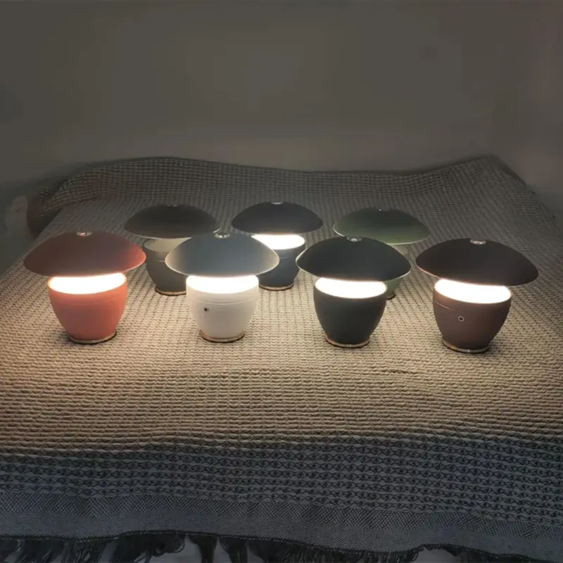 Cordlessglow kabellose tischlampe led modern dimmbar tragbar xlumina
