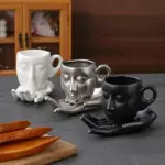 creative-face-shape-coffee-cup-set-596381 Creative face shape coffee cup set