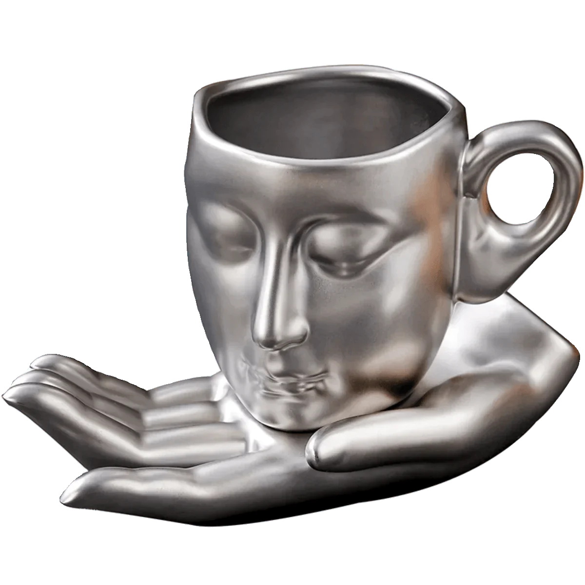 Creative Face Shape Coffee Cup Set 823803