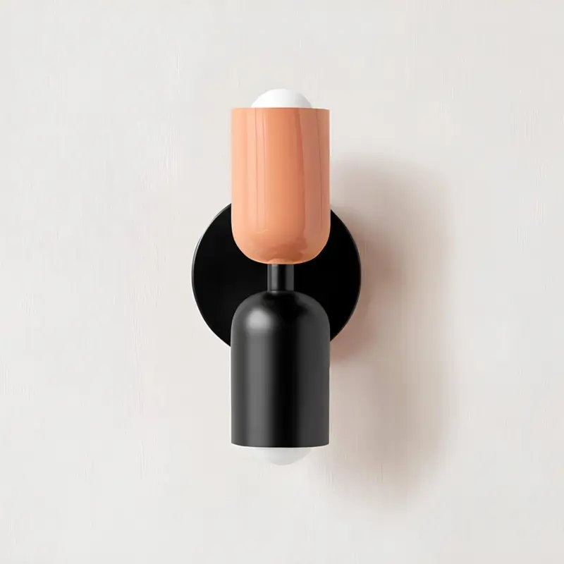 Creme doppelte led wandlampe wandbeleuchtung modern xlumina14