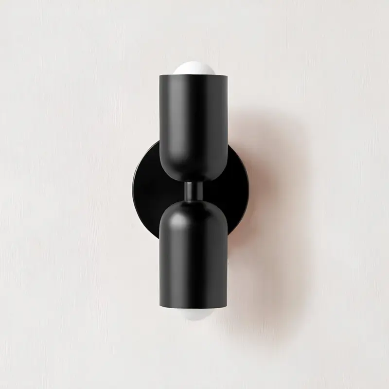 Creme doppelte led wandlampe wandbeleuchtung modern xlumina2