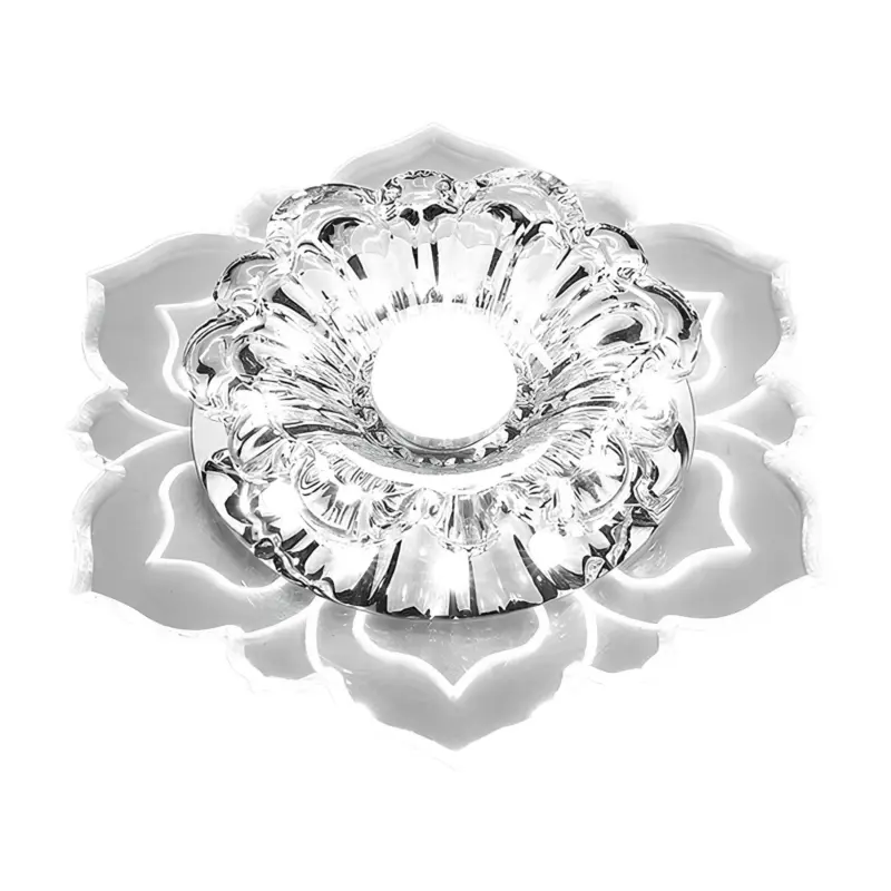 Crystalcraft deckenleuchte moderne kristall lampe led warmweiss wohnzimmer elegant xlumina