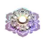 Crystalcraft deckenleuchte moderne kristall lampe led warmweiss wohnzimmer elegant xlumina