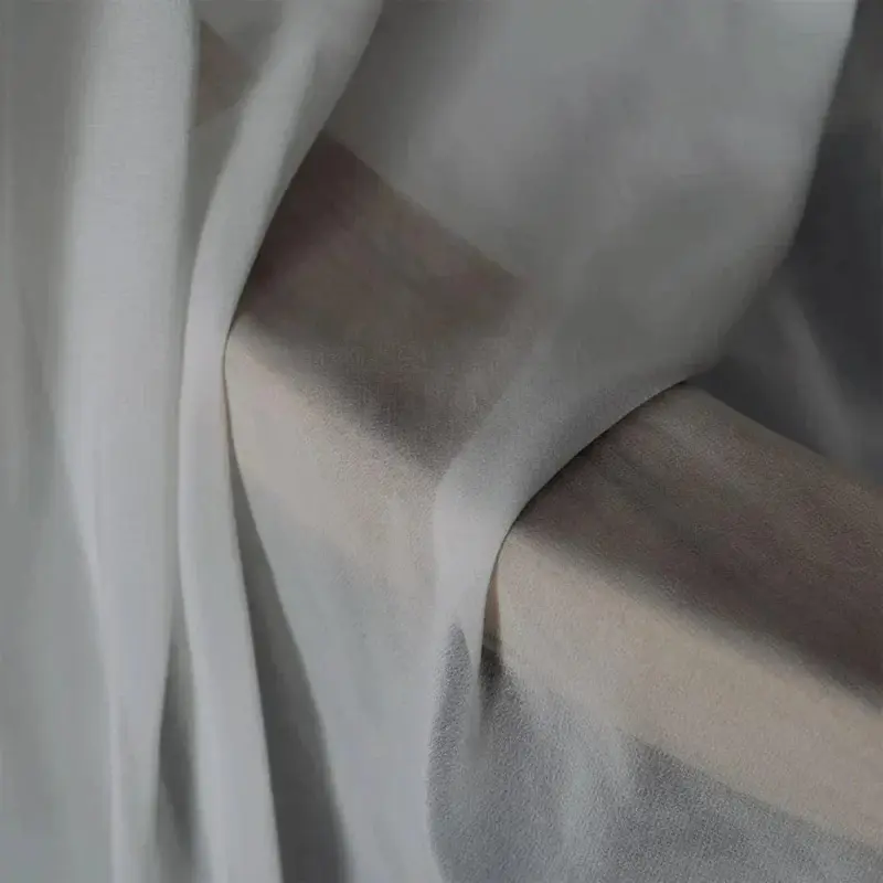 Curtarra custom curtains liz solid flame retardant sheer curtains gray 4