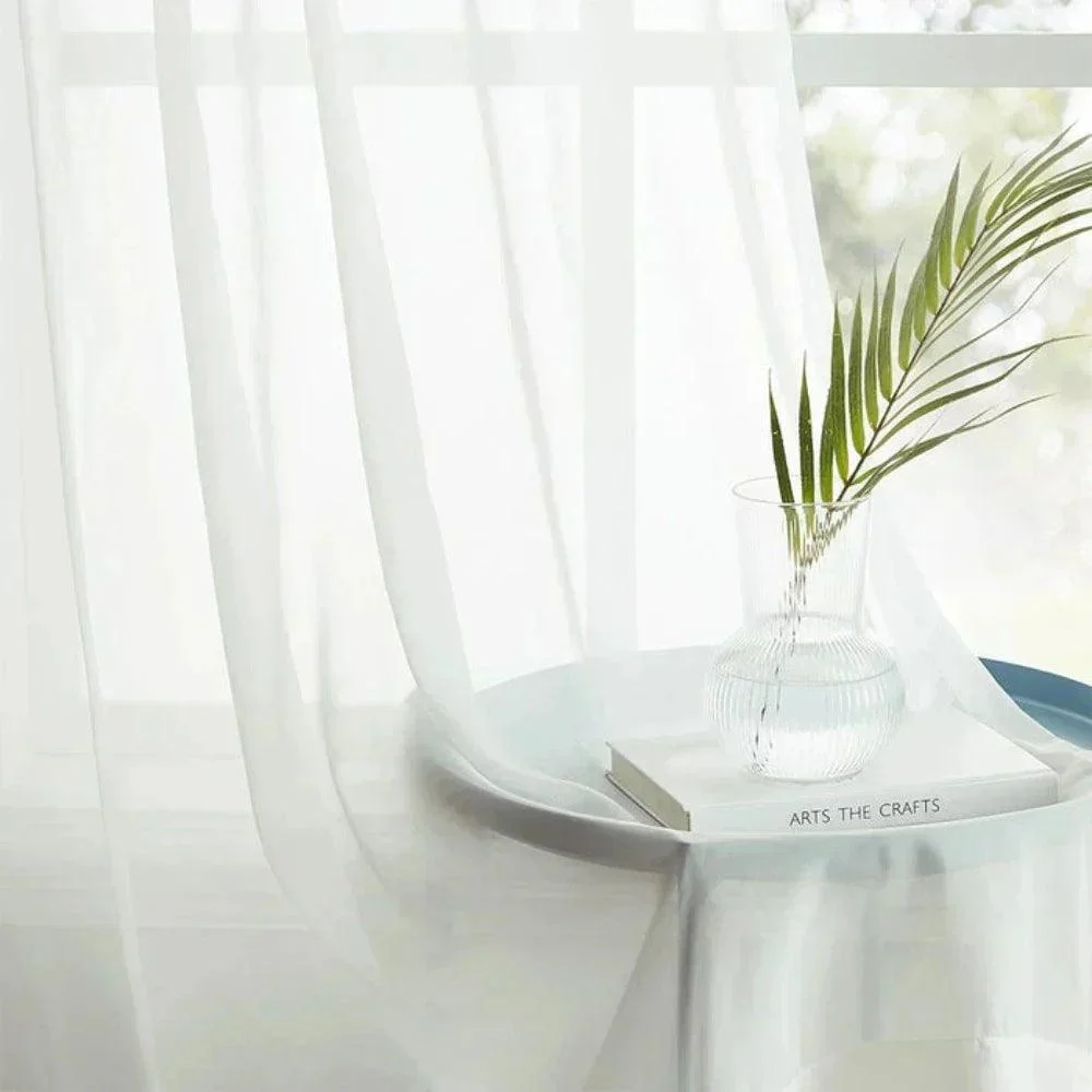 Curtarra Custom Curtains Liz Solid Flame Retardant Sheer Curtains White 4 4 278fb80c 5747 4f9b Aba4 20024d5ddb4f