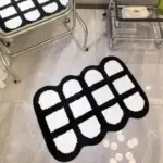 curved-checkered-mat-492551 Curved checkered mat