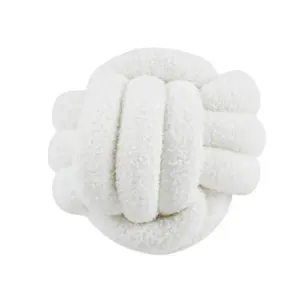 The Knot Boucle Cushion: Luxury Bouclé Cushion with Knot Design