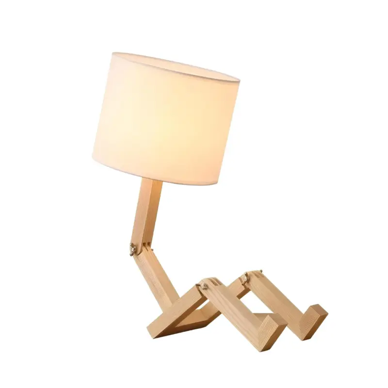 Cyborgglanz tischlampe futuristisches design einstellbare beleuchtung xlumina