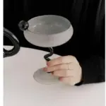 DFZvIns Wineglass Slash Glass Cup Jelly Beans Twisty Goblet Frosted Sweetmeats Cup Of Ice Cream Cereal