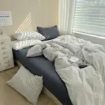 danishpastelplaidaestheticbedsheetset21 Danishpastelplaidaestheticbedsheetset21