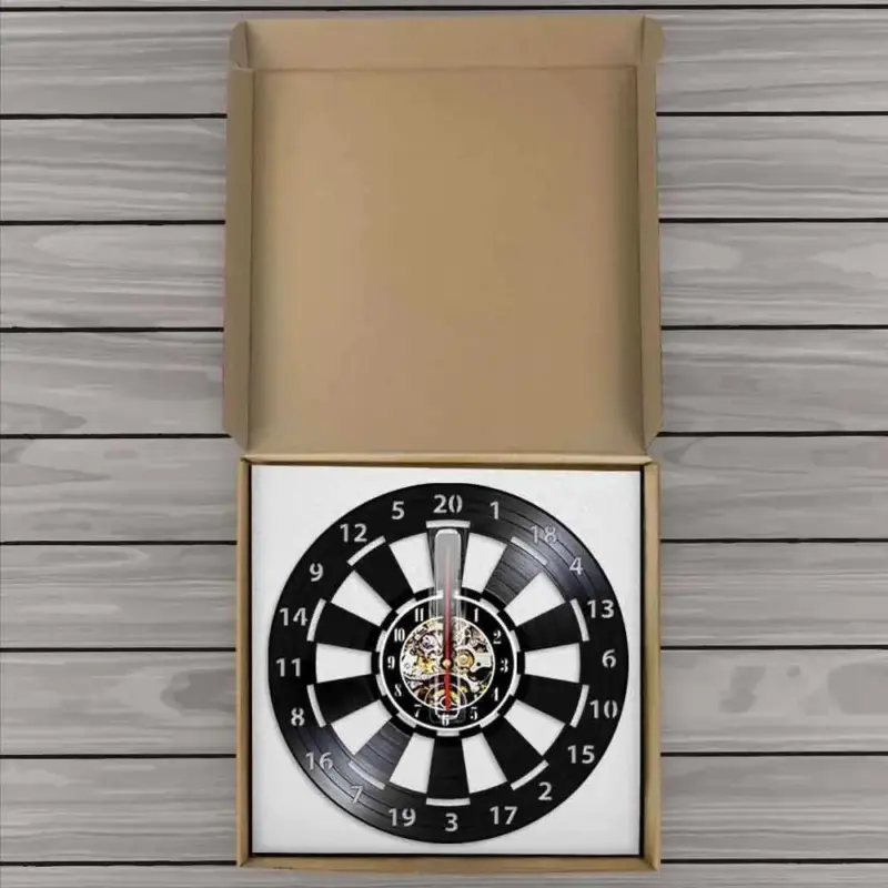 Dart board darts game wall watch man cave