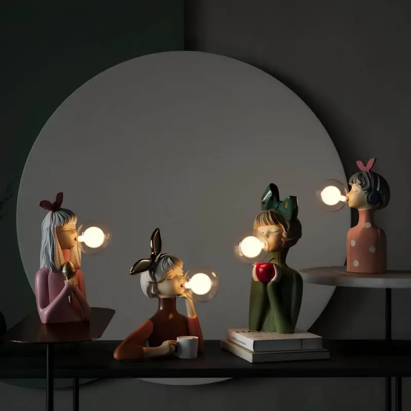 Decoglam artisan sisters tischlampe gold weiss elegantes interieur luxus design xlumina10