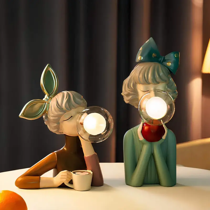 Decoglam artisan sisters tischlampe gold weiss elegantes interieur luxus design xlumina5