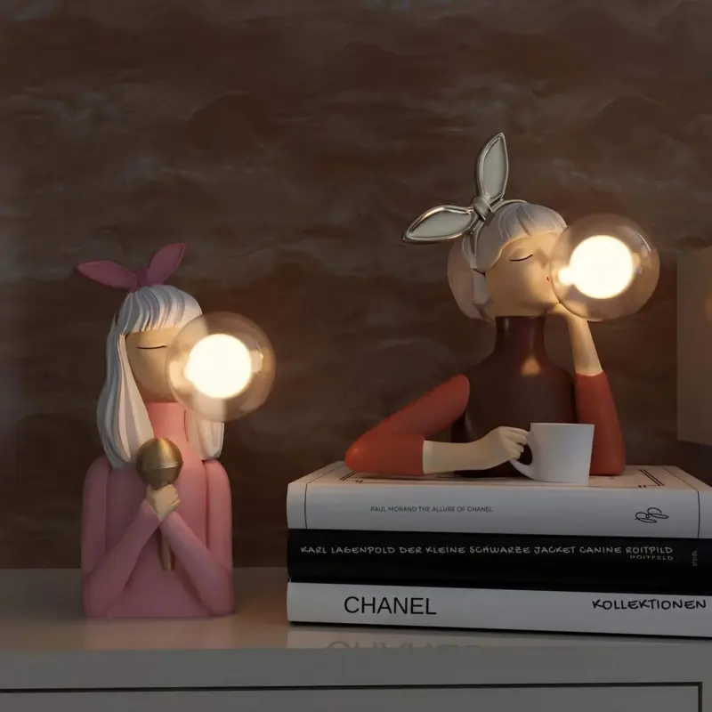 Decoglam artisan sisters tischlampe gold weiss elegantes interieur luxus design xlumina8