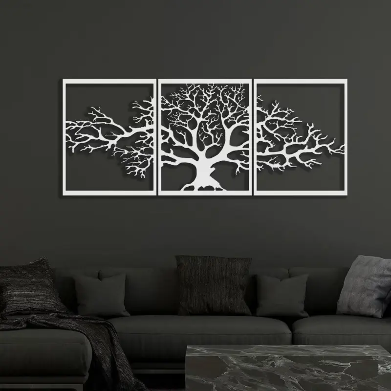 Decoration murale metal arbre de vie blanch 001 fda909fa 5426 49e6 876b 7757dec63326
