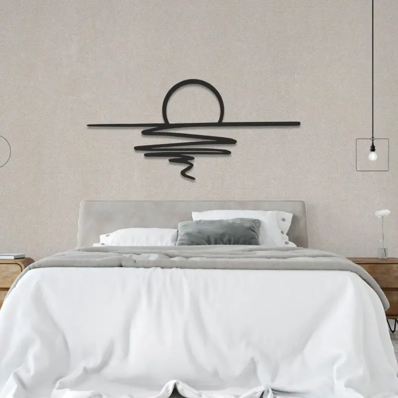 Decoration murale metal lever du soleil 2050 002 60644b09 1ac0 494c 9a63 c9f333493ea6