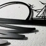 Decoration murale metal lever du soleil 2068