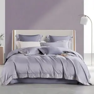 Luxxe Grey – Duvet Cover Set of Egyptian Cotton