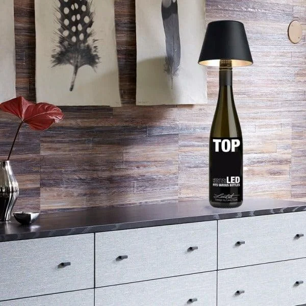 Diy Cordless Rechargeable Wine Bottle Table Lamp Head 1 Eb5cfc7b A9ad 4801 85aa F04f606373a8