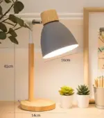 dkXJCreatieve-Tafel-Nordic-Lamp-Houten-Kunst-Led-Draai-Hoofd-Eenvoudige-Bureauverlichting-Oogbescherming-Lezen-Woonkamer-Slaapkamer-Interieur DkXJCreatieve Tafel Nordic Lamp Houten Kunst Led Draai Hoofd Eenvoudige Bureauverlichting Oogbescherming Lezen Woonkamer Slaapkamer Interieur
