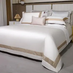 Homeko White Egyptian Cotton Bedding Set