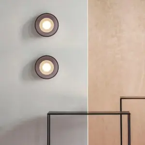 NovaNimbus - Round Glass Wall Lamp