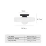 DqR6Glass Ceiling Light Nordic LED G9 Source Wall Lamps For Entryway Hallway Aisle Balcony Bedroom Living