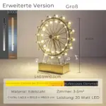 Dutchglow moderne tischlampe minimalistisches design energiesparende led beleuchtung modern stilvoll xlumina