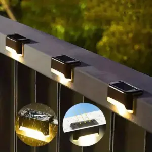 Wireless solar-powered LED wall lamps - create the perfect atmosphere in your garden!