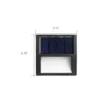 Ecobright wasserdichte led solar terrassenlampe aussenbereich garten ip65 energieeffizient xlumina15