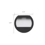 Ecobright wasserdichte led solar terrassenlampe aussenbereich garten ip65 energieeffizient xlumina17
