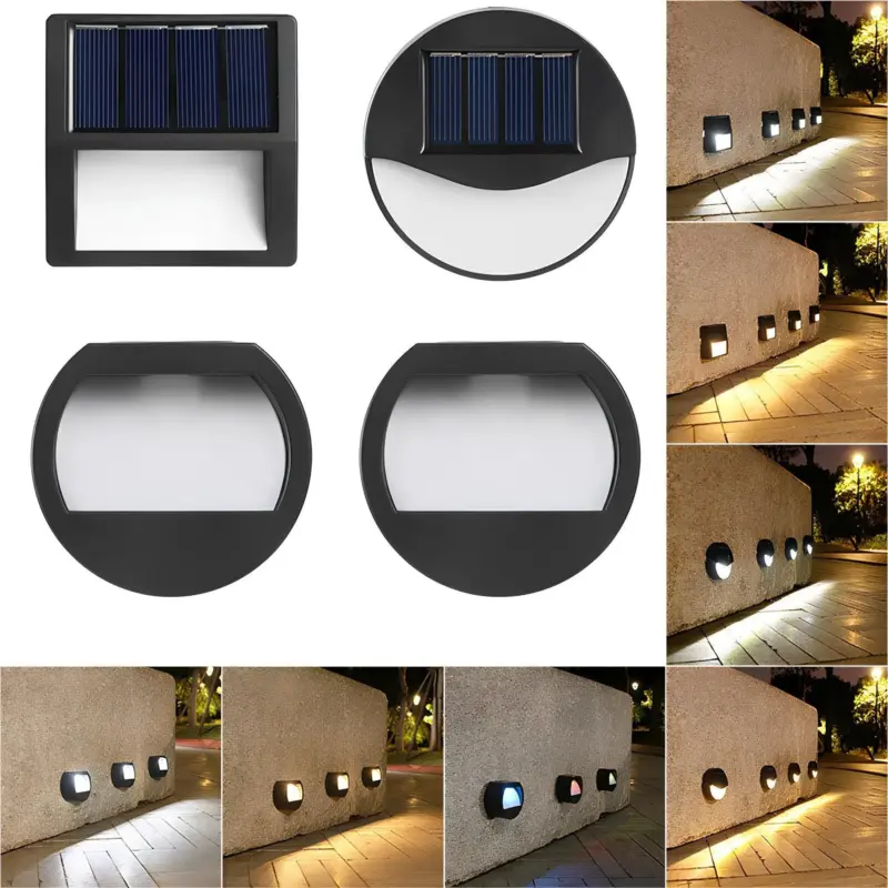 Ecobright wasserdichte led solar terrassenlampe aussenbereich garten ip65 energieeffizient xlumina18