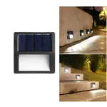 Ecobright wasserdichte led solar terrassenlampe aussenbereich garten ip65 energieeffizient xlumina4