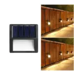 Ecobright wasserdichte led solar terrassenlampe aussenbereich garten ip65 energieeffizient xlumina5
