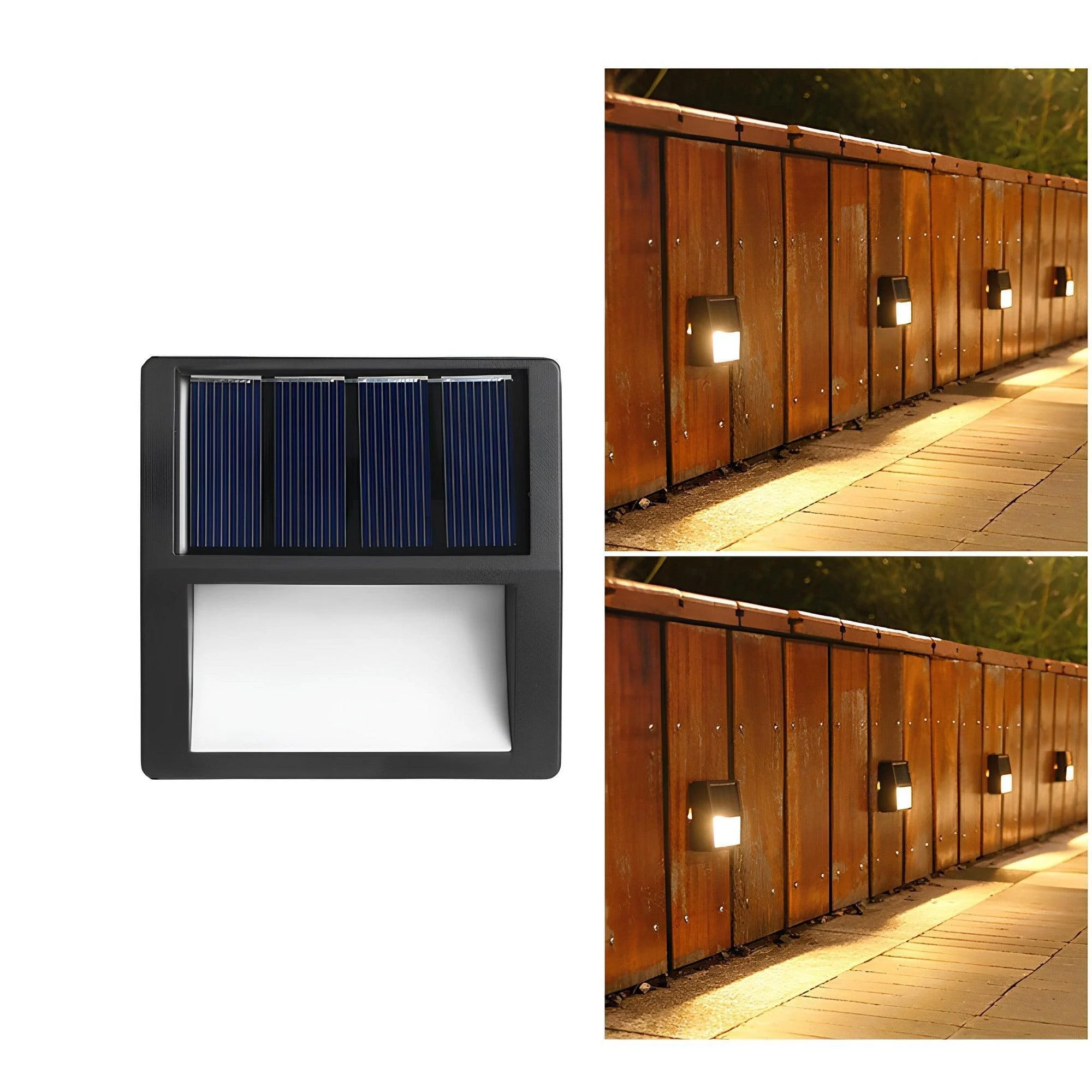 Ecobright Wasserdichte Led Solar Terrassenlampe Aussenbereich Garten Ip65 Energieeffizient Xlumina5