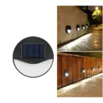 Ecobright wasserdichte led solar terrassenlampe aussenbereich garten ip65 energieeffizient xlumina6