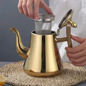 Teapot - Infusio - Stainless Steel - Suitable for ADT