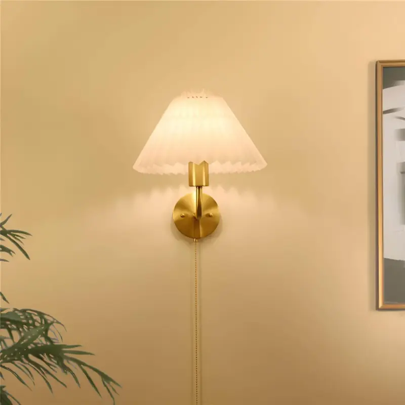Elegante origami wandleuchte schwarz weiss gold led modern wandmontage design xLumina