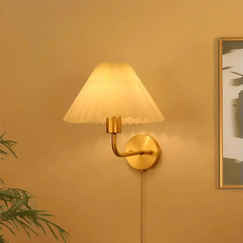 Elegante origami wandleuchte schwarz weiss gold led modern wandmontage design xLumina