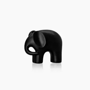 White Nordic Elephant Statue