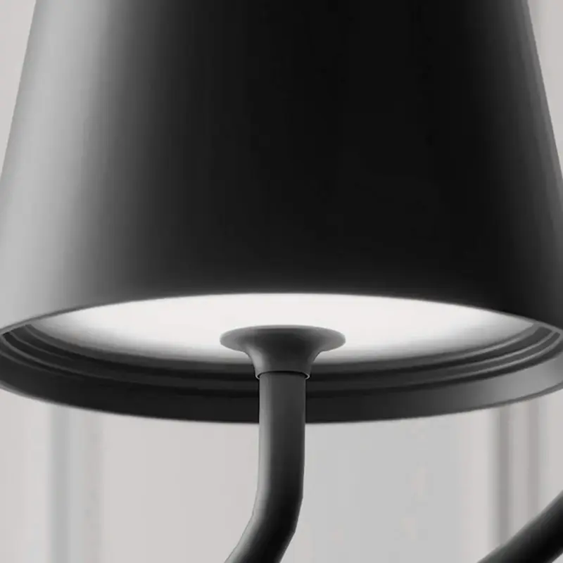 Emptyoo stilvolle haengeleuchte modern design wohnzimmer esszimmer led lampe schwarz weiss gold xlumina6