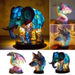 Enchantedrealm tischlampe magisches design led licht wohnzimmer dekoration xlumina