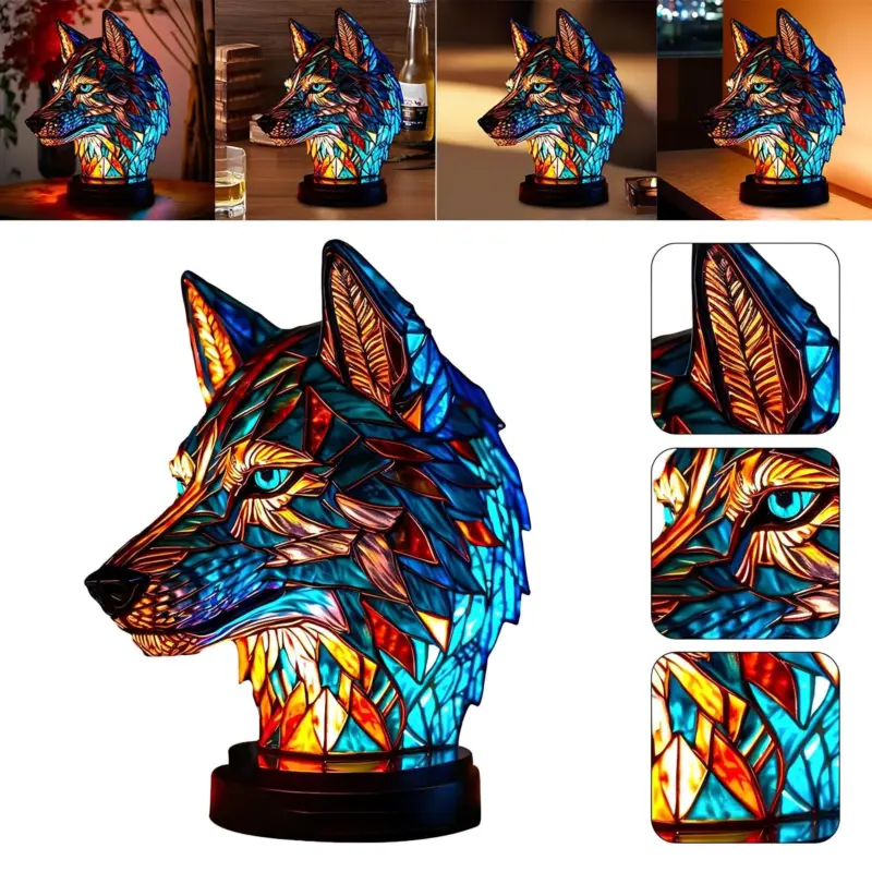Enchantedrealm tischlampe magisches design led licht wohnzimmer dekoration xlumina