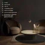 Eos elegante haengeleuchte weiche federhaengeleuchte modern stilvoll wohnzimmer beleuchtung xlumina10