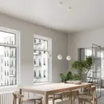 Eos elegante haengeleuchte weiche federhaengeleuchte modern stilvoll wohnzimmer beleuchtung xlumina5