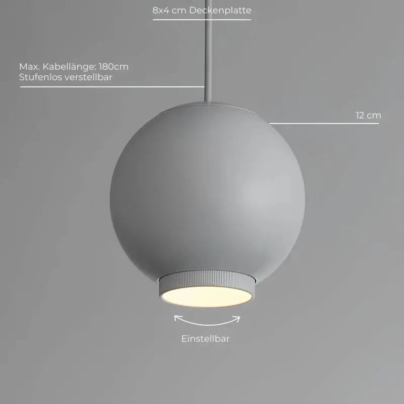 Eos elegante haengeleuchte weiche federhaengeleuchte modern stilvoll wohnzimmer beleuchtung xlumina8