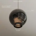 Eos elegante haengeleuchte weiche federhaengeleuchte modern stilvoll wohnzimmer beleuchtung xlumina9