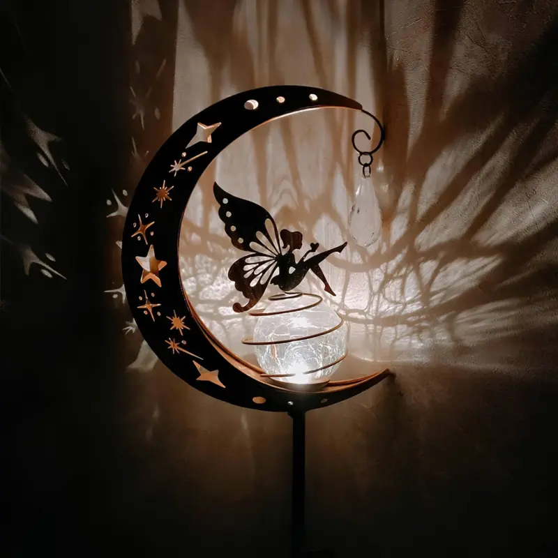 Fairytale solar krabbler solarleuchte solar lampe garten deko aussenbereich wetterfest xlumina3